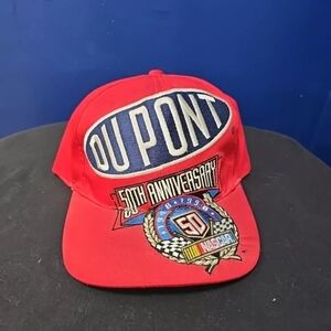 Vintage Jeff Gordon #24 Dupont 50th Anniversary NASCAR Big Logo Snapback Cap Hat